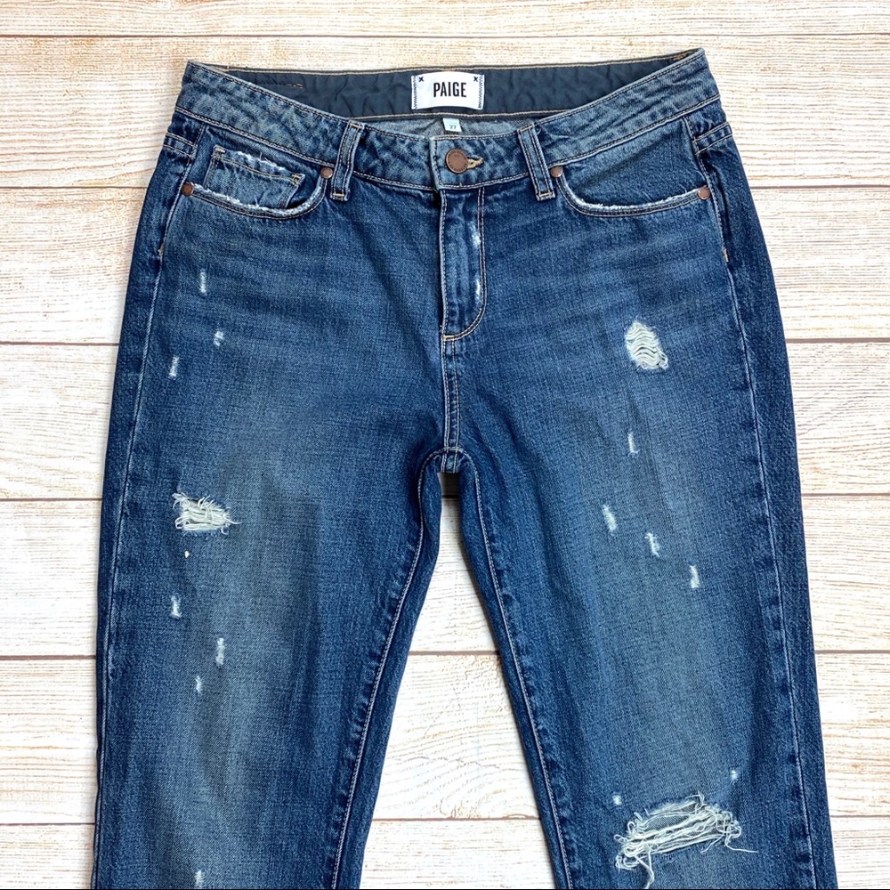 Paige Porter boyfriend jeans in Toren wash 27 - Picture 4 of 8